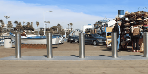 Atkore Calpipe Security Bollards  - Download Free CAD Drawings, BIM Models, Revit, Sketchup, SPECS and more.